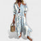 Lila - Robe longue flatteuse, effet ventre plat