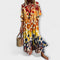 Lila - Robe longue flatteuse, effet ventre plat