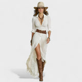 Livia | Robe longue chic