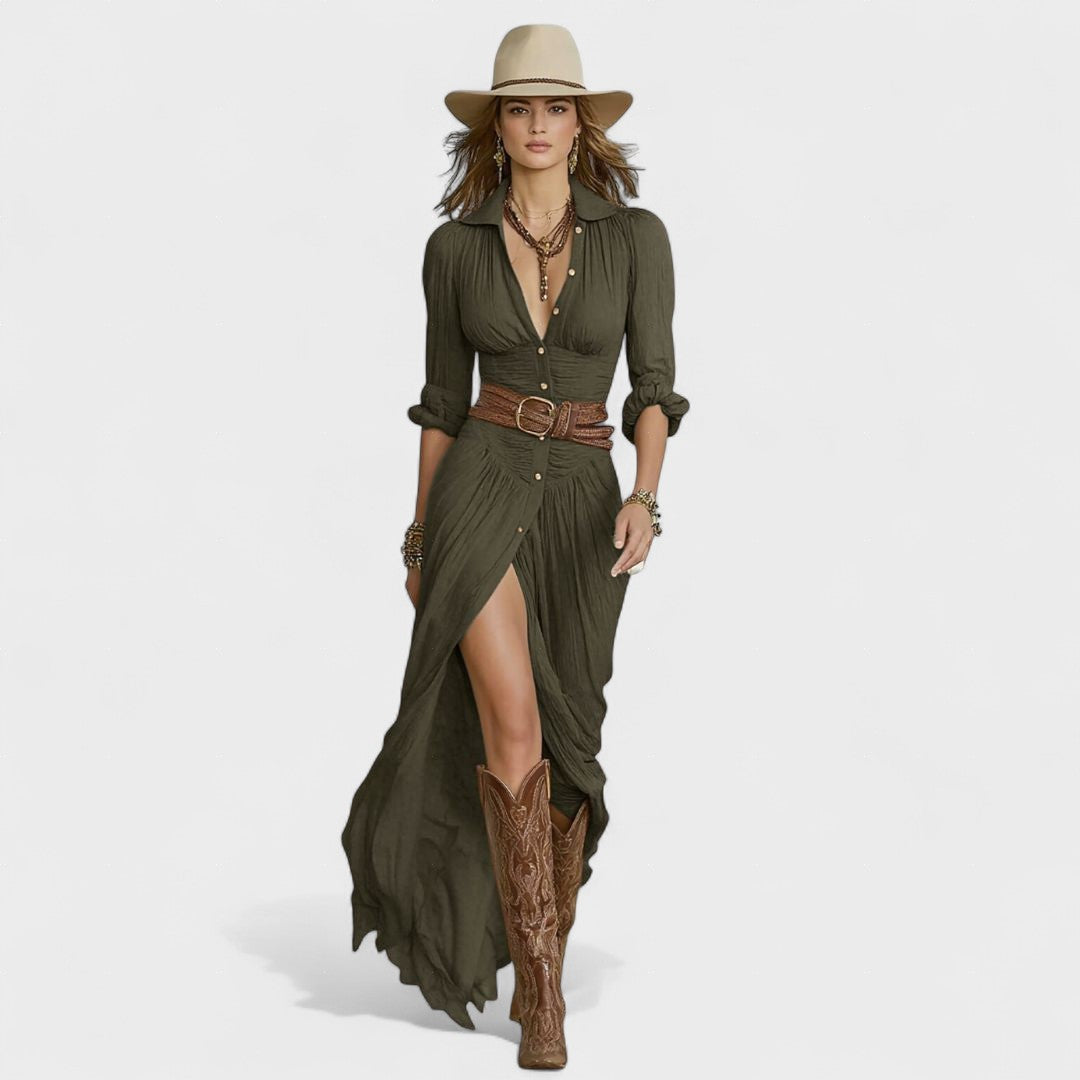 Livia | Robe longue chic