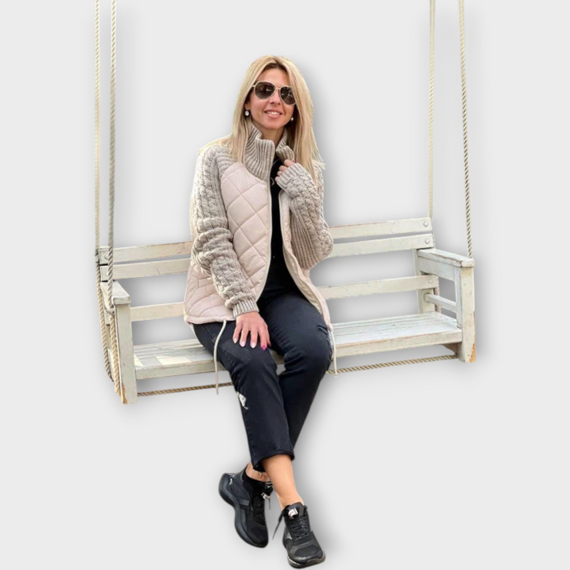Liviane | Veste en tricot chic et raffinée