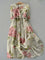 Lucía | Robe vintage à lacets et imprimé fleuri