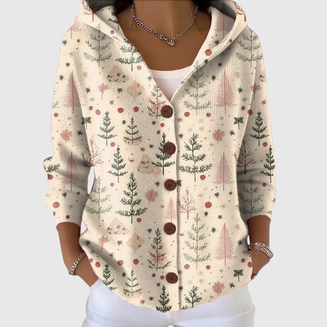 Greer | Cardigan sapin de Noël