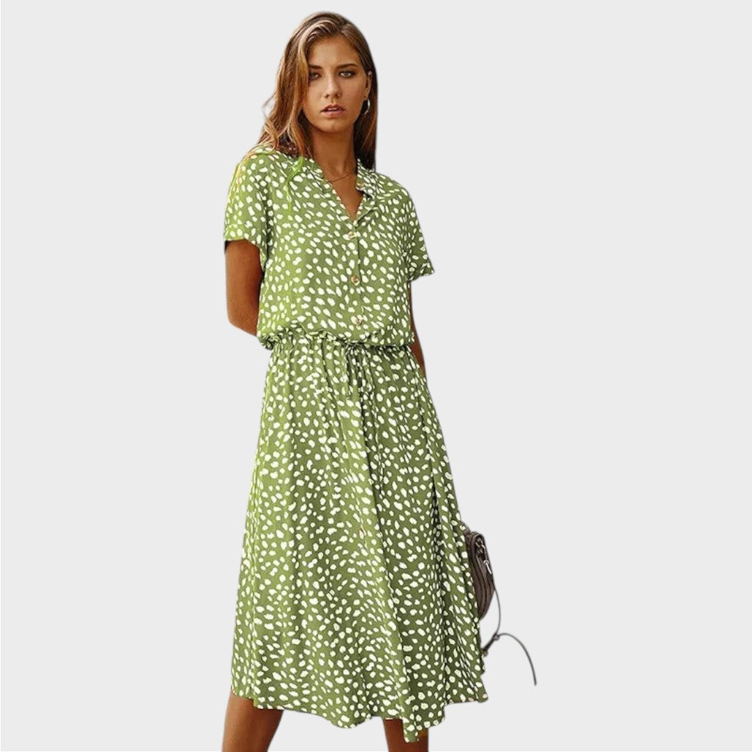 Madelina | Robe d’été élégante multicolore