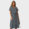Madelina | Robe d’été élégante multicolore