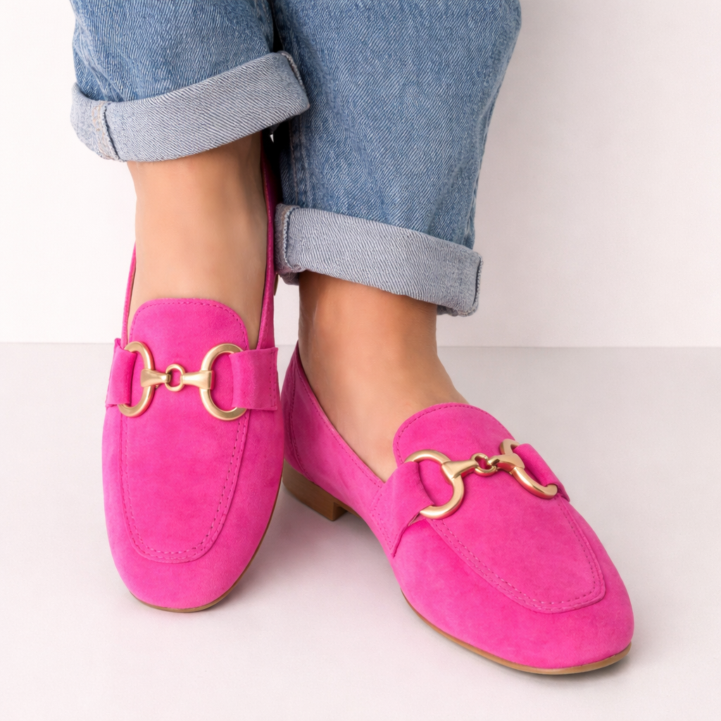 Mae | Mocassins chics à détail doré