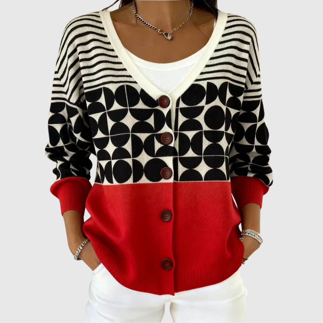Sorrel | Cardigan géométrique