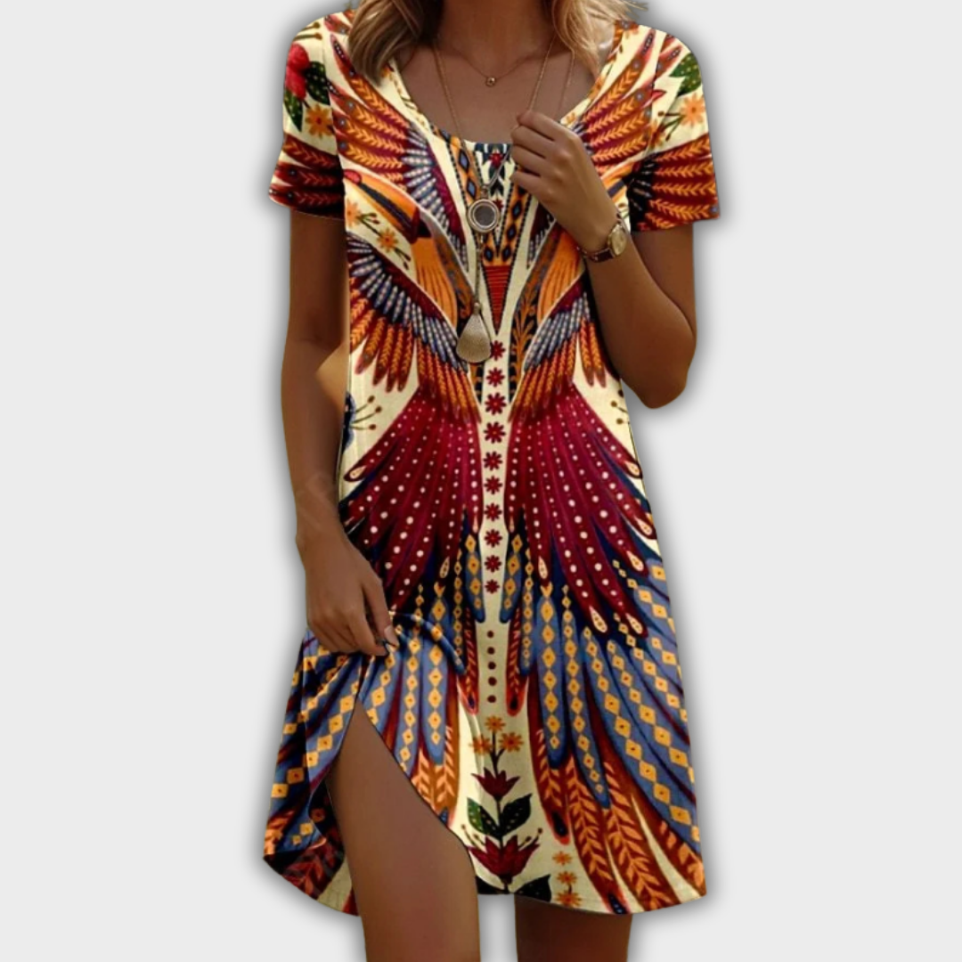 Maja | Robe d'été élégante à fleurs