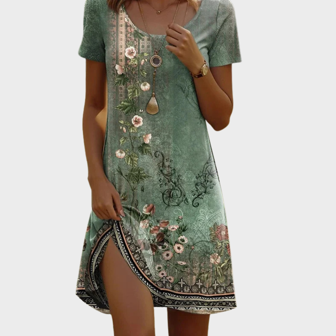 Maja | Robe d'été élégante à fleurs