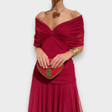 Malia | Robe élégante à col en V