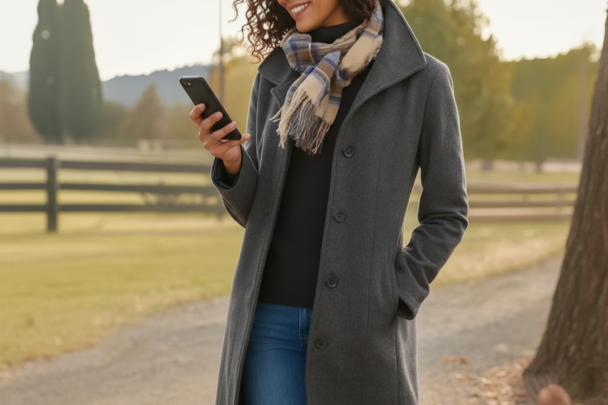 Manteau long classique