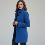 Manteau long en laine premium