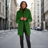 Manteau long en laine premium