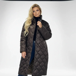Manteau matelassé premium à doublure imprimé léopard
