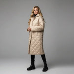 Manteau matelassé premium à doublure imprimé léopard