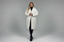 Manteau matelassé premium à doublure imprimé léopard