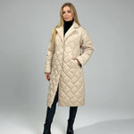 Manteau matelassé premium à doublure imprimé léopard