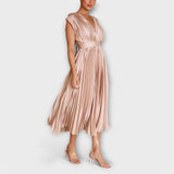 Maria - Robe plissée élégante