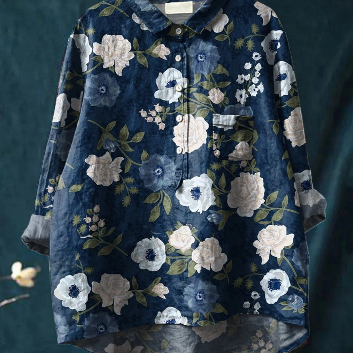 Martha | Blouse ample à imprimé floral