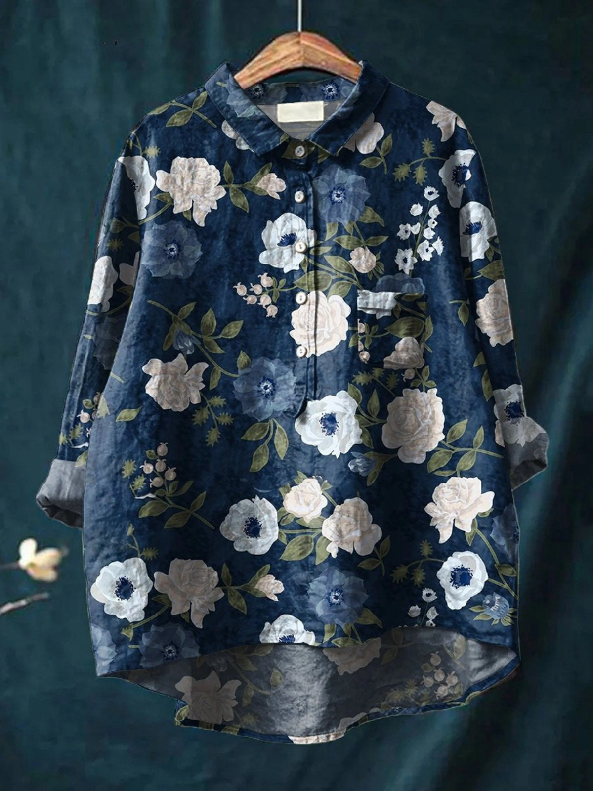 Martha | Blouse ample à imprimé floral