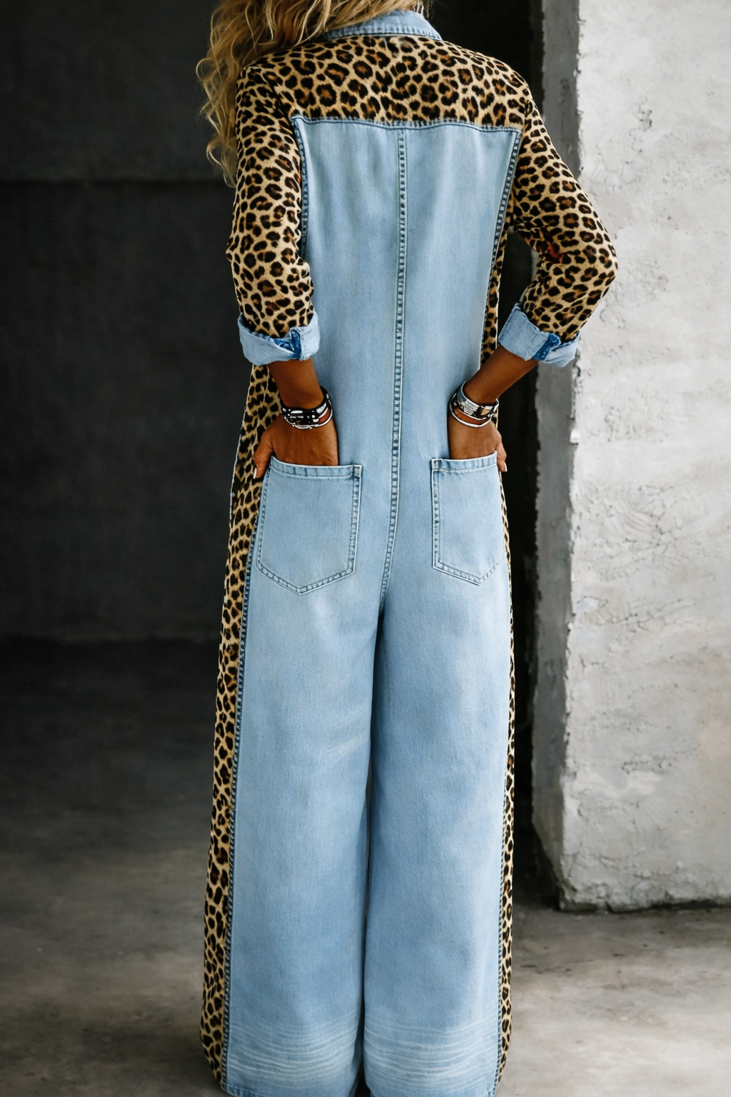 Millie - Combinaison en denim