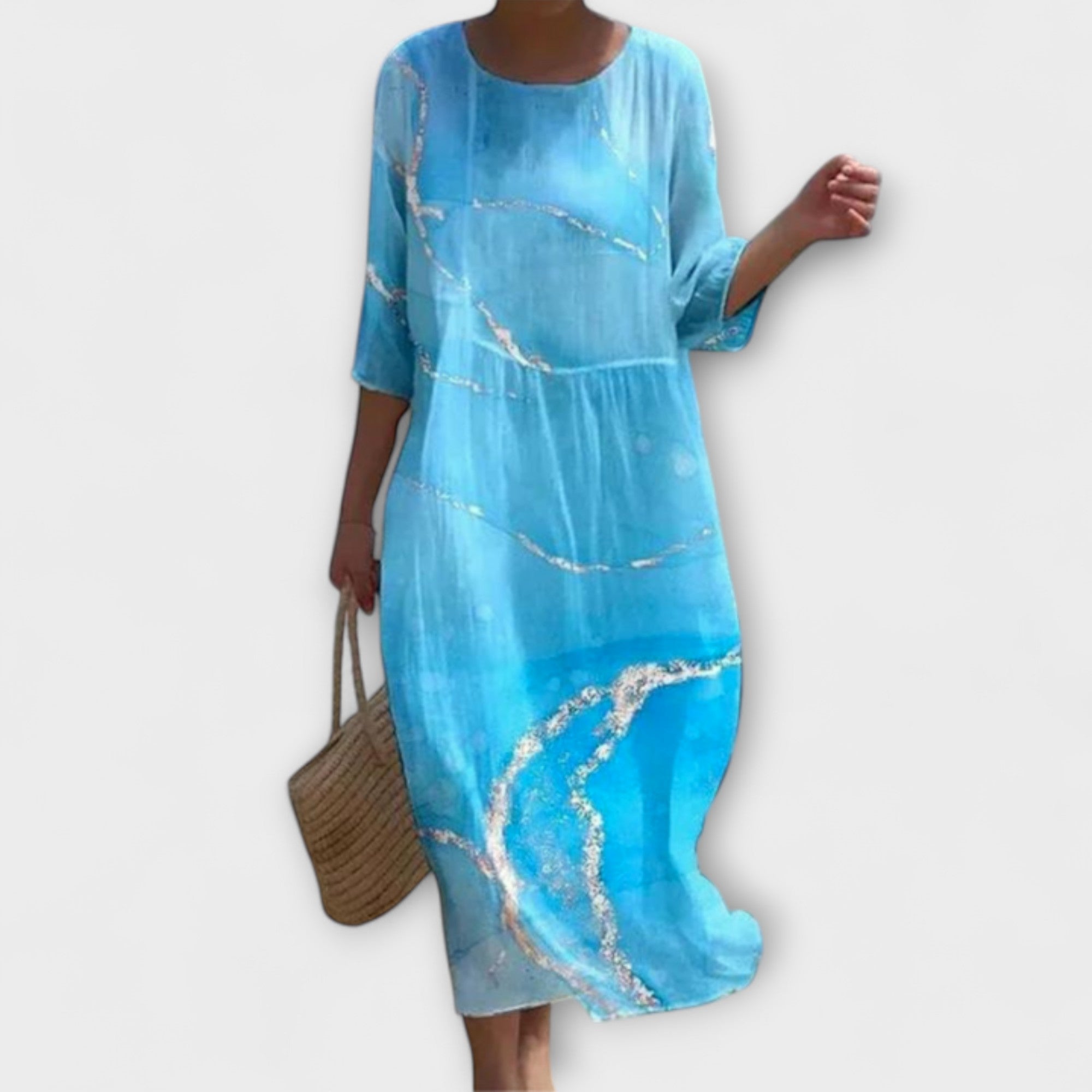 Miranda - Robe longue fleurie élégante