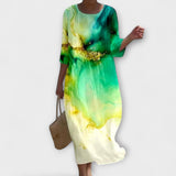 Miranda - Robe longue fleurie élégante