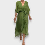 Monica | Robe à col en V