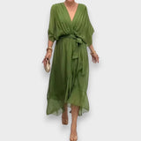 Monica | Robe à col en V