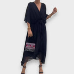 Monica | Robe à col en V