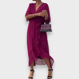 Monica | Robe à col en V