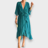 Monica | Robe à col en V