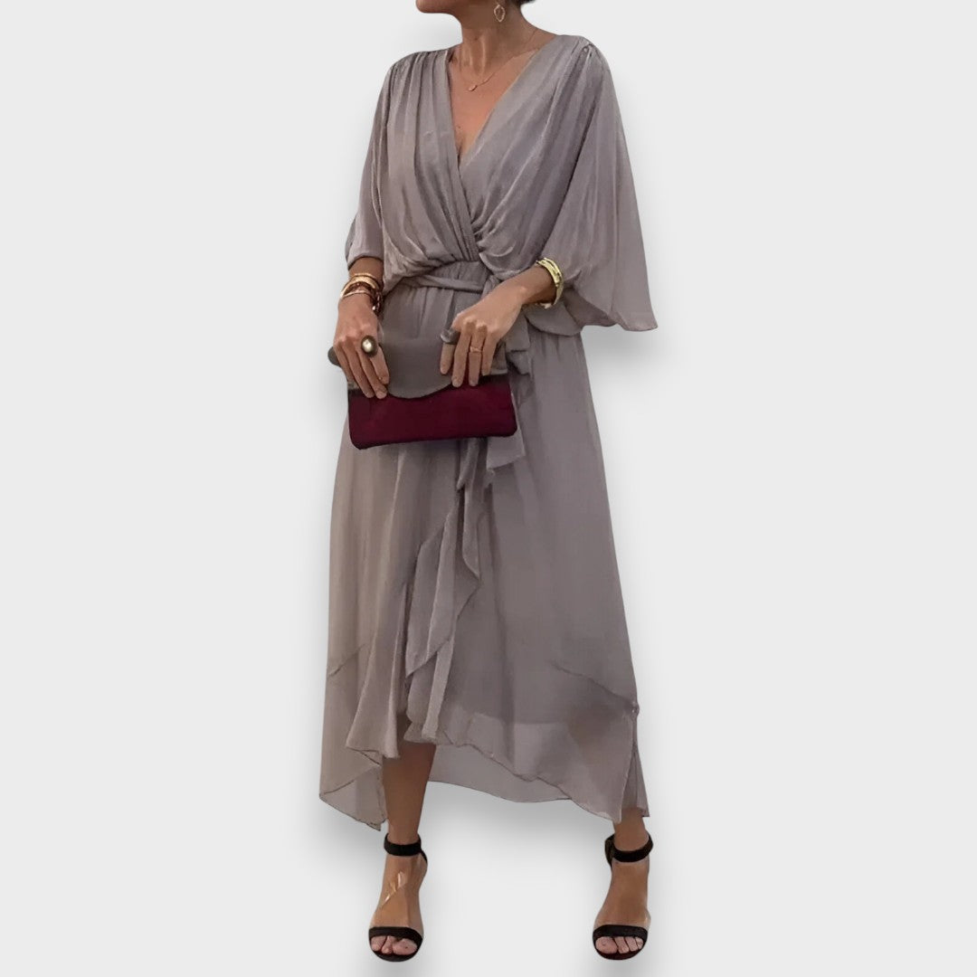 Monica | Robe à col en V