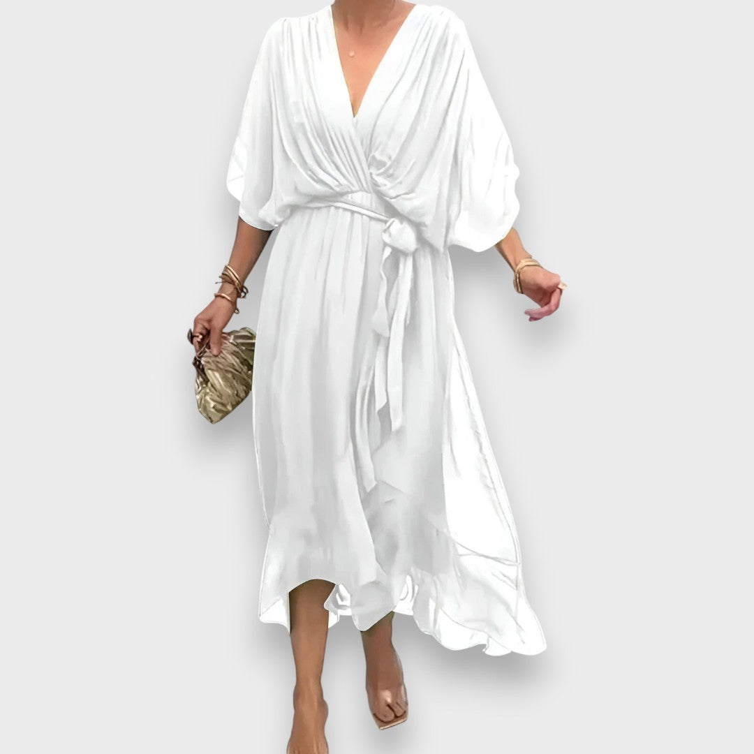 Monica | Robe à col en V
