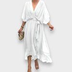 Monica | Robe à col en V