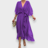 Monica | Robe à col en V