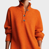 Nancy | Robe d'hiver élégante à boutons