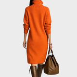 Nancy | Robe d'hiver élégante à boutons