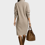 Nancy | Robe d'hiver élégante à boutons