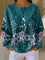 Nora | Pull à motif floral
