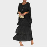 Nora | Robe en mousseline élégante style bohème pour le quotidien