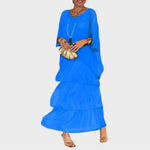 Nora | Robe en mousseline élégante style bohème pour le quotidien