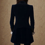 Nuria | Manteau en velours