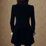 Nuria | Manteau en velours