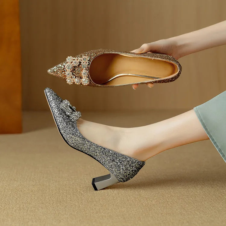 Orla | Escarpins pailletés