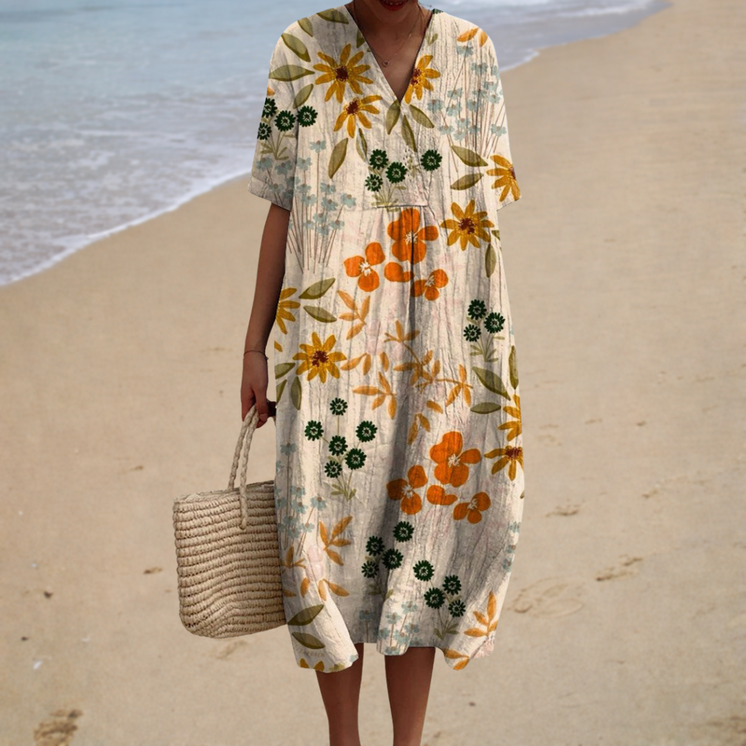 Ottilie - Robe midi de tous les jours