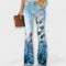 Pantalon fleuri