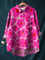 Paula | Blouse décontractée femme à imprimé floral rose vif
