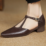 Peony | Chaussures salomé classiques à détail tressé