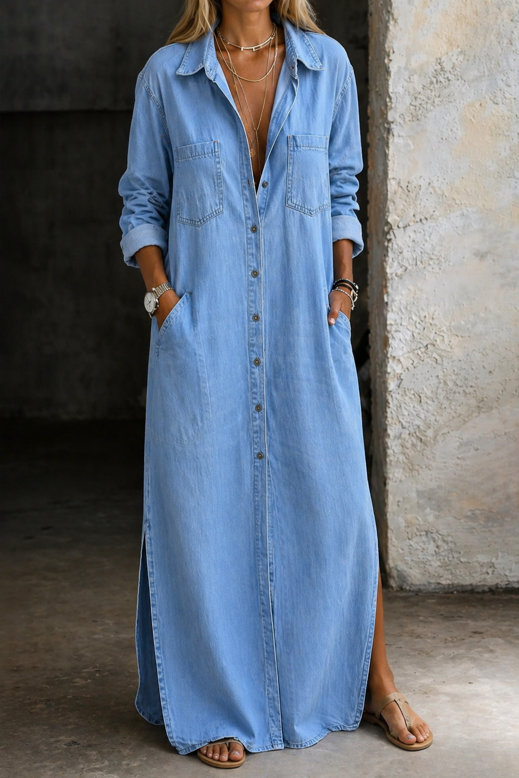 Poppy - Robe boutonnée